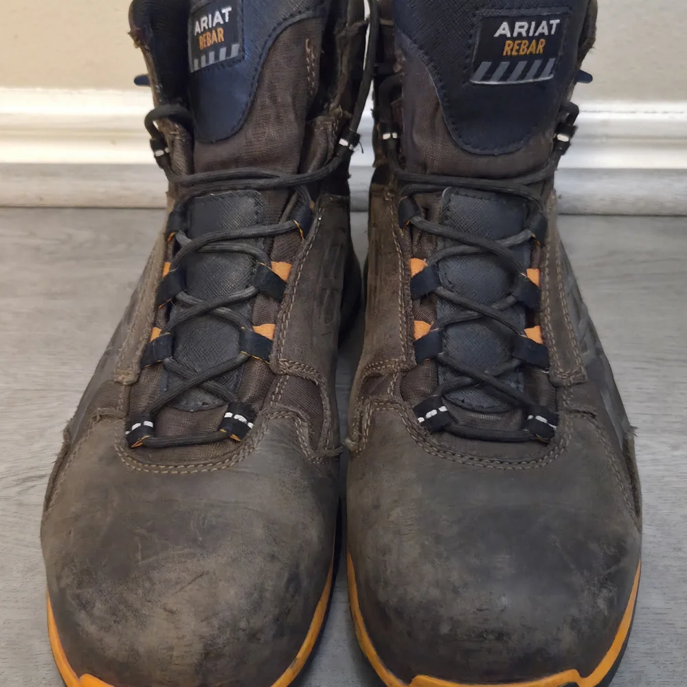 Men's Ariat Rebar Flex 6" Composite Toe Work Boots - Picture 3 of 11